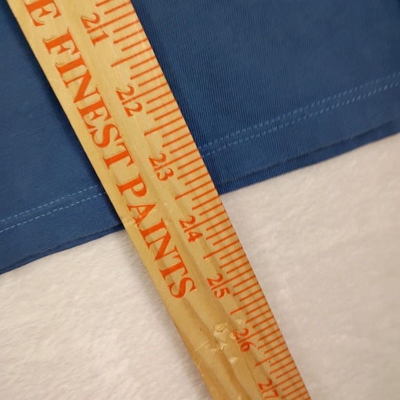 Life is Good Womens Crusher Long Sleeve Christmas Tree Graphic Tee Blue Medium - Picture 8 of 9